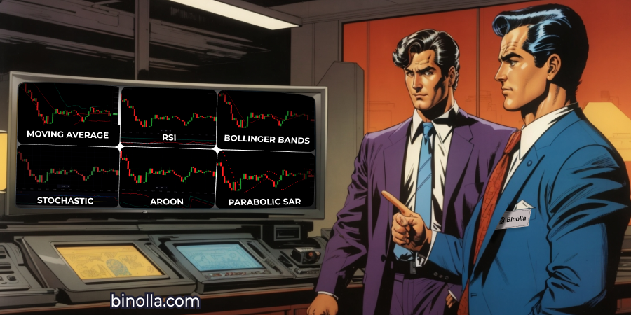 Guía detallada sobre cómo usar indicadores en la plataforma de Binolla