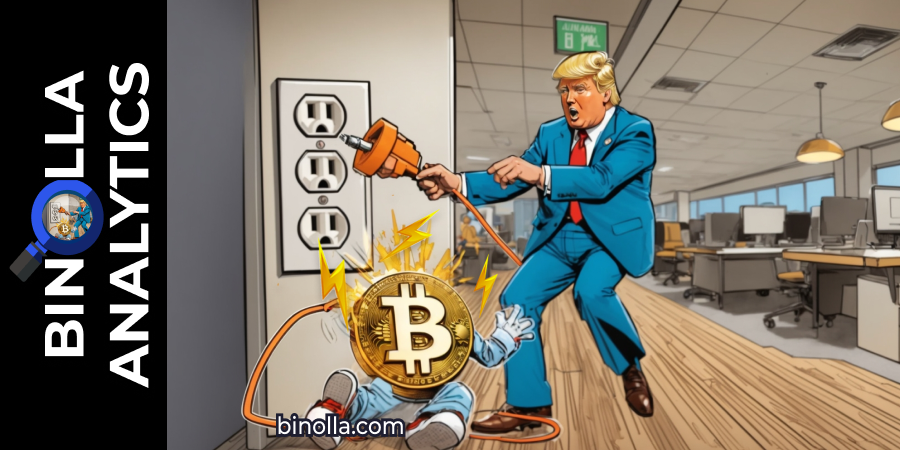 Trump Causes Turbulence in the Crypto Market