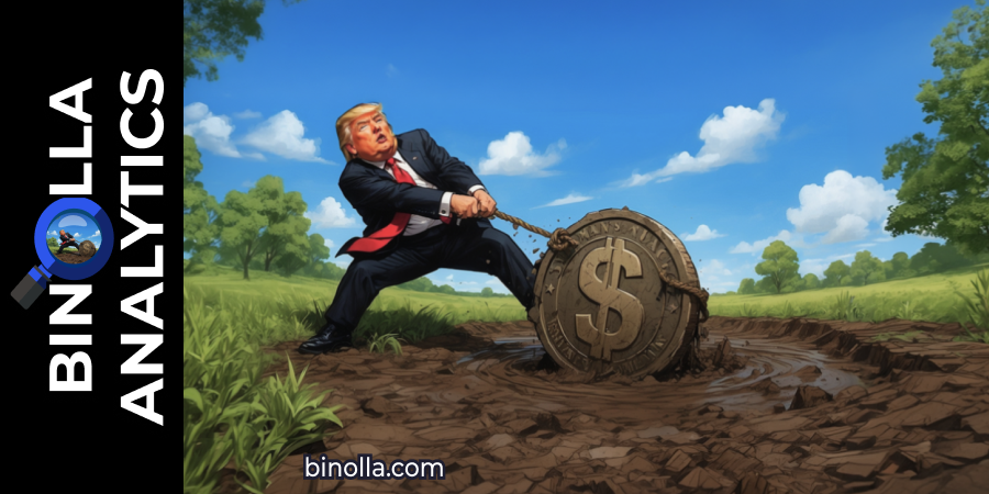Binolla Blog Image - Dollar Under Pressure: Markets Await Inflation Signals 1